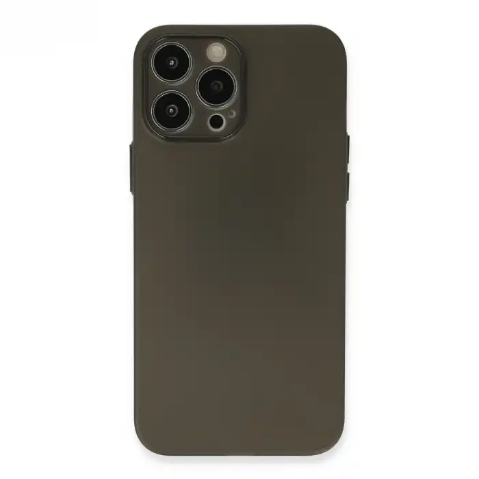 Apple İphone 13 Pro Kılıf Puma Silikon - Gri