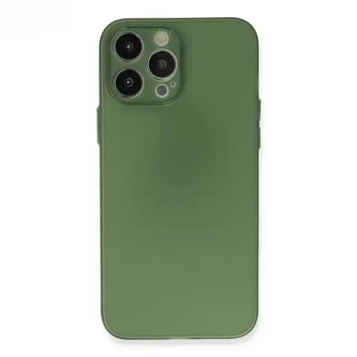 Apple İphone 13 Pro Kılıf Puma Silikon - Yeşil