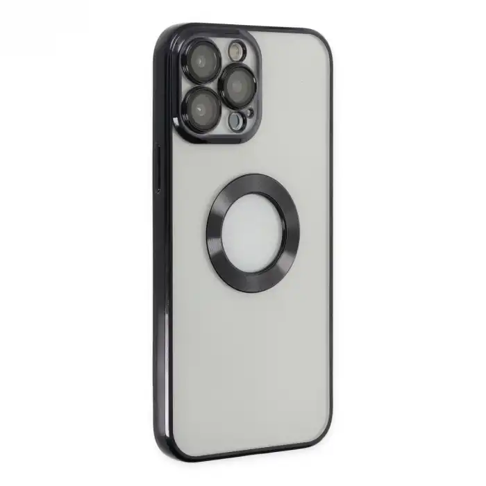 Apple İphone 13 Pro Kılıf Slot Silikon - Siyah