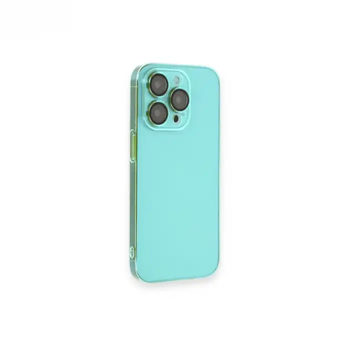 Apple İphone 13 Pro Max Kılıf Armada Lensli Kapak - Yeşil