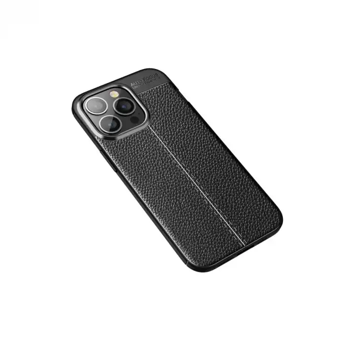 Apple İphone 13 Pro Max Kılıf Auto Focus Kapak - Siyah
