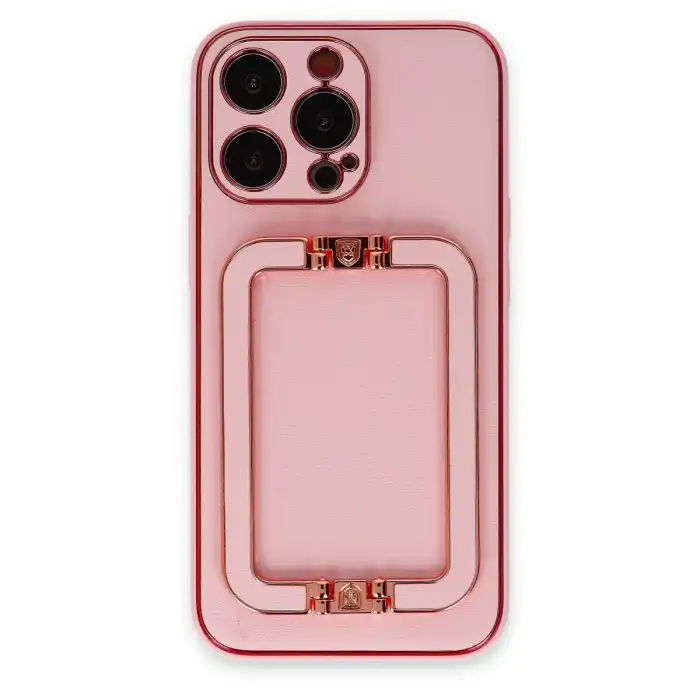 Apple İphone 13 Pro Max Kılıf Coco Elit Kapak - Pembe