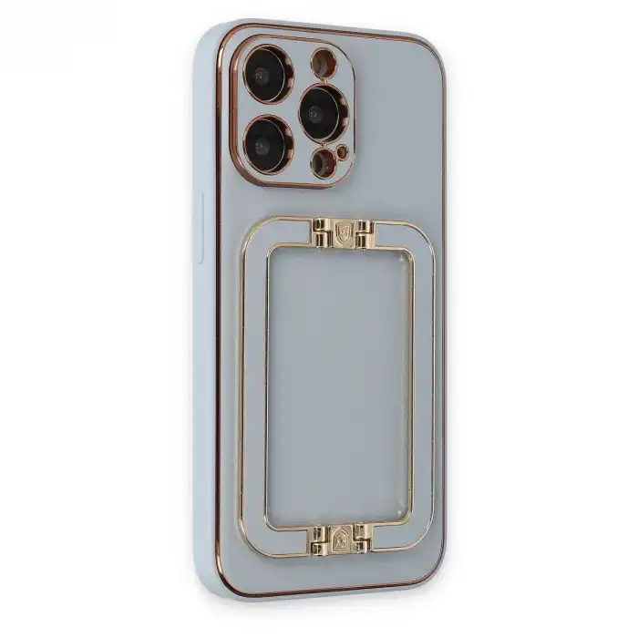 Apple İphone 13 Pro Max Kılıf Coco Elit Kapak - Turkuaz