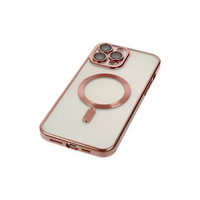 Apple İphone 13 Pro Max Kılıf Kross Magneticsafe Kapak - Rose