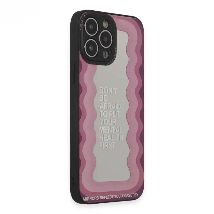 Apple İphone 13 Pro Max Kılıf Mirror Desenli Kapak - Mirror - 11