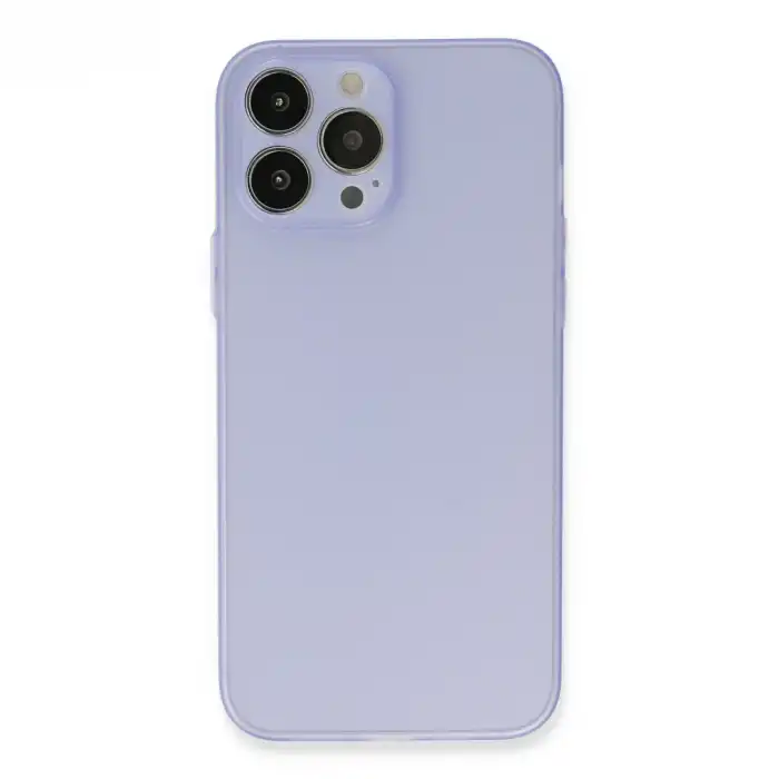Apple İphone 13 Pro Max Kılıf Puma Silikon - Mor