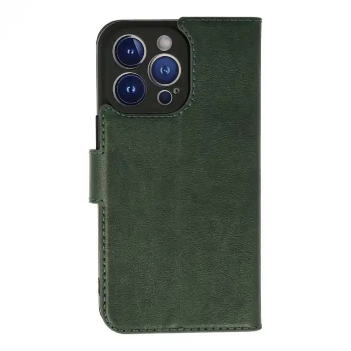 Apple İphone 13 Pro Max Kılıf Trend S Plus Kapaklı Kılıf - Yeşil