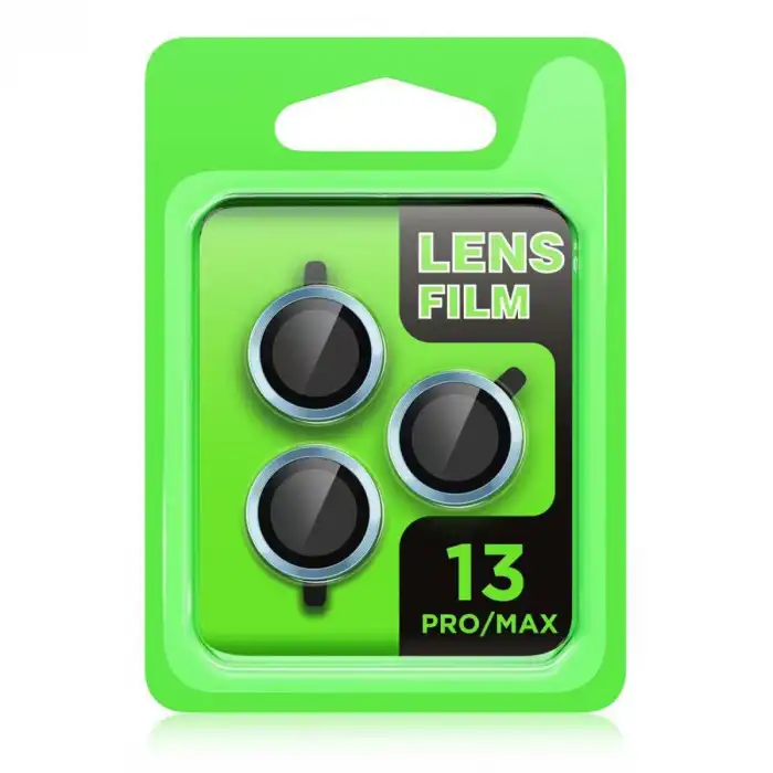Apple İphone 13 Pro Max Raze Metal Kamera Lens - Gri
