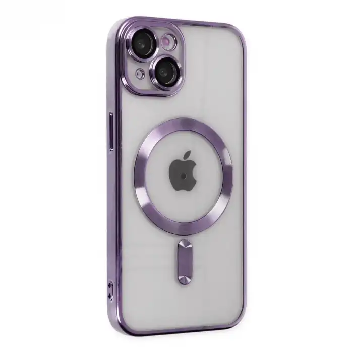 Apple İphone 14 Kılıf Kross Magneticsafe Kapak - Mor
