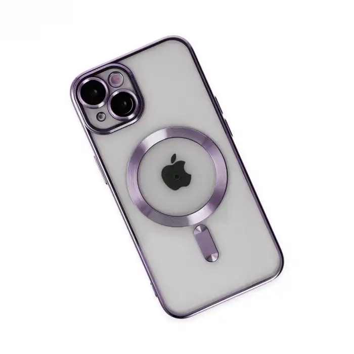 Apple İphone 14 Kılıf Kross Magneticsafe Kapak - Mor