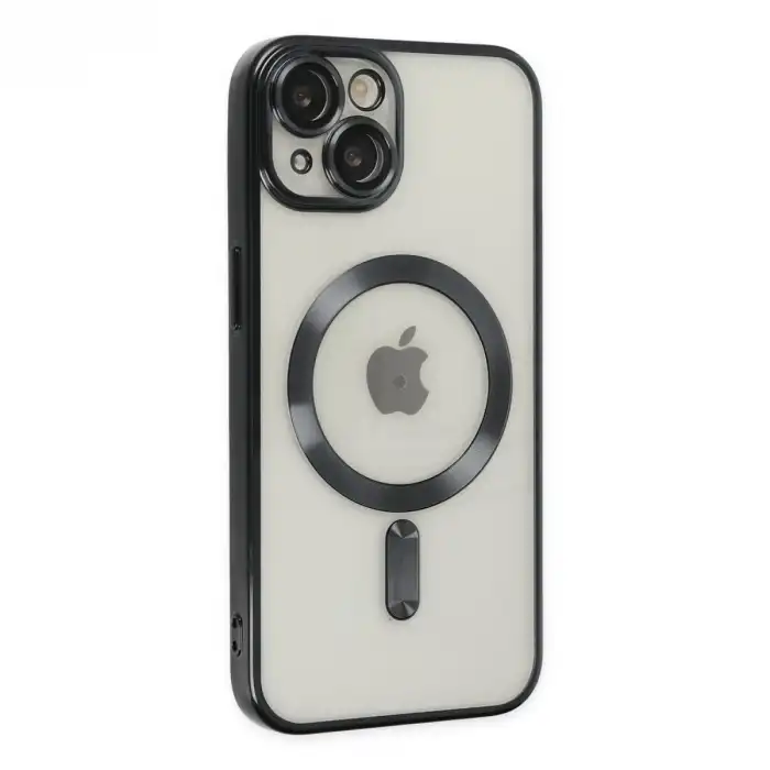 Apple İphone 14 Kılıf Kross Magneticsafe Kapak - Siyah
