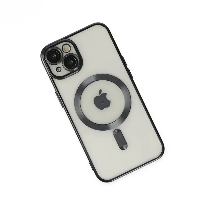 Apple İphone 14 Kılıf Kross Magneticsafe Kapak - Siyah