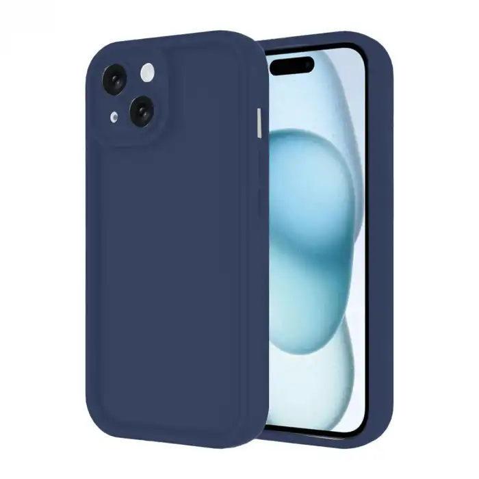 Apple İphone 14 Kılıf Viera Silikon - Lacivert