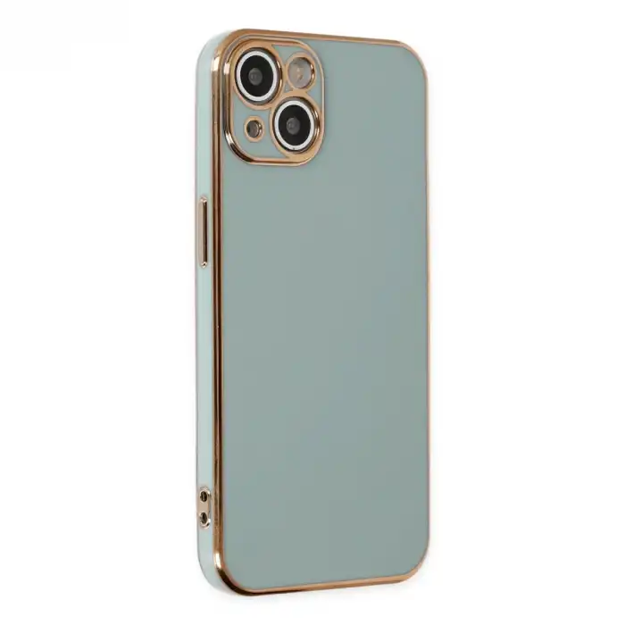 Apple İphone 14 Kılıf Volet Silikon - Açık Yeşil