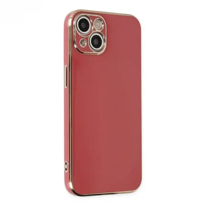 Apple İphone 14 Kılıf Volet Silikon - Kırmızı