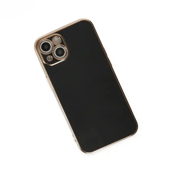 Apple İphone 14 Kılıf Volet Silikon - Siyah