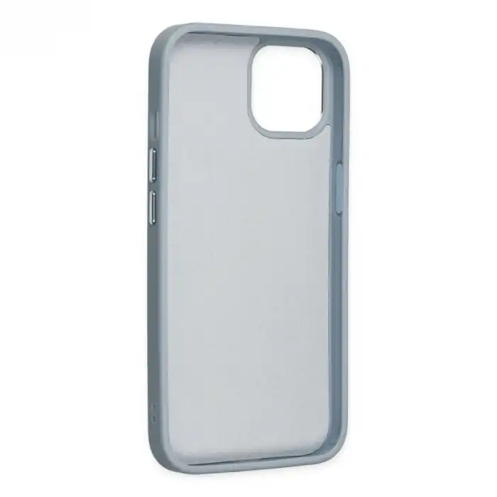 Apple İphone 14 Plus Kılıf Asya Deri Silikon - Sierra Blue