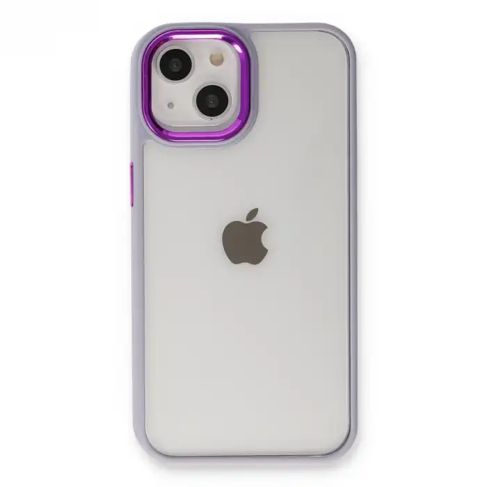 Apple İphone 14 Plus Kılıf Dora Kapak - Lila