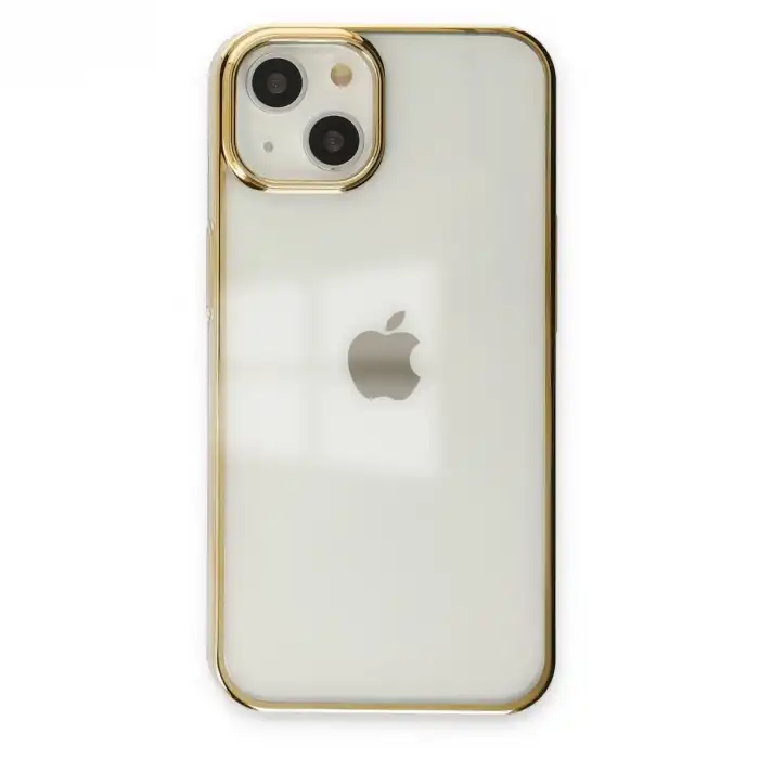 Apple İphone 14 Plus Kılıf Element Silikon - Gold