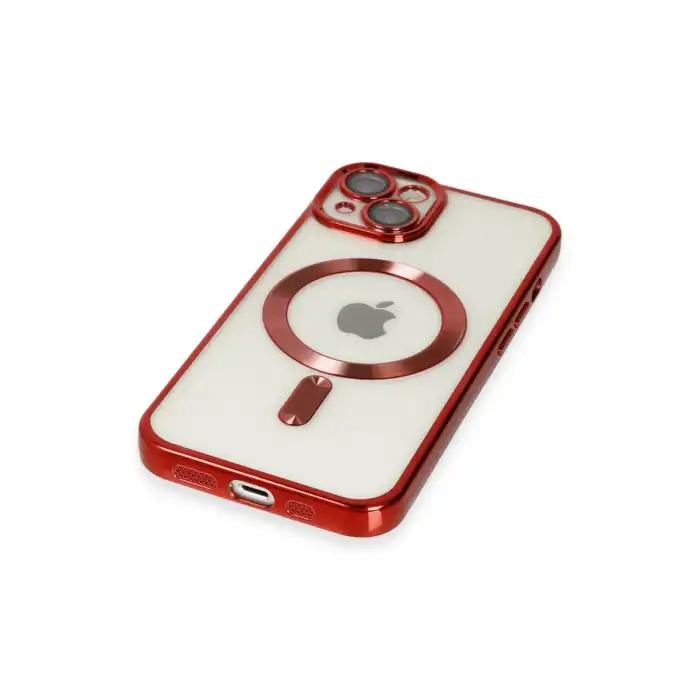 Apple İphone 14 Plus Kılıf Kross Magneticsafe Kapak - Kırmızı
