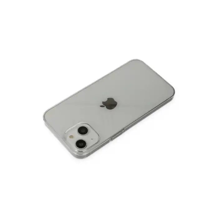 Apple İphone 14 Plus Kılıf Pc Sert Şeffaf Kapak - Şeffaf