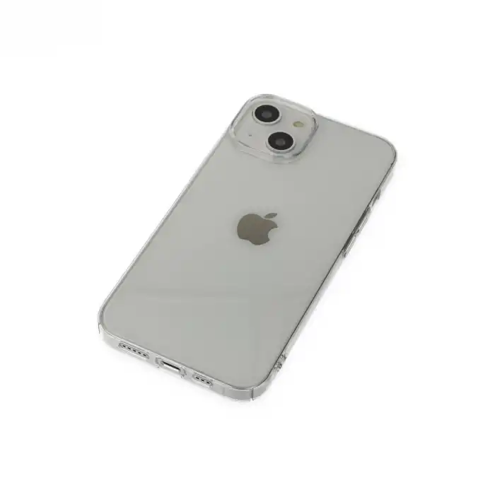 Apple İphone 14 Plus Kılıf Pc Sert Şeffaf Kapak - Şeffaf