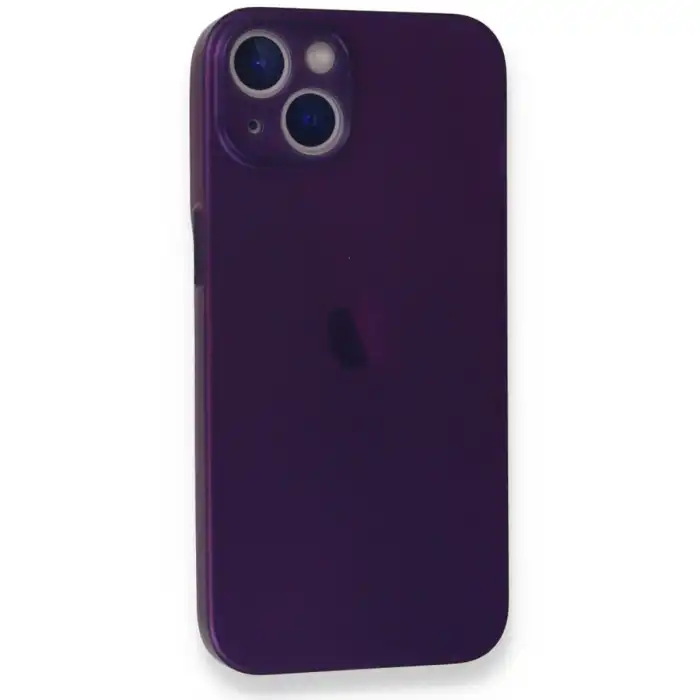 Apple İphone 14 Plus Kılıf Pp Ultra İnce Kapak - Mor
