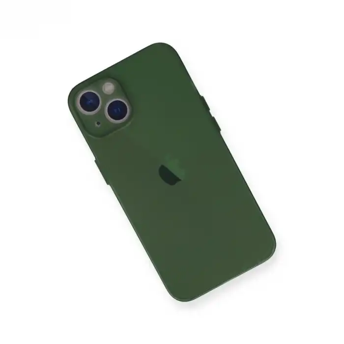 Apple İphone 14 Plus Kılıf Pp Ultra İnce Kapak - Yeşil