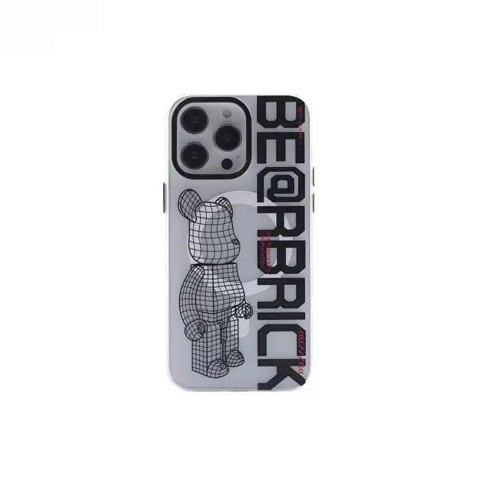 Apple İphone 14 Pro Kılıf Apollo Magneticsafe Desenli Kapak - Apollo Şeffaf - 1