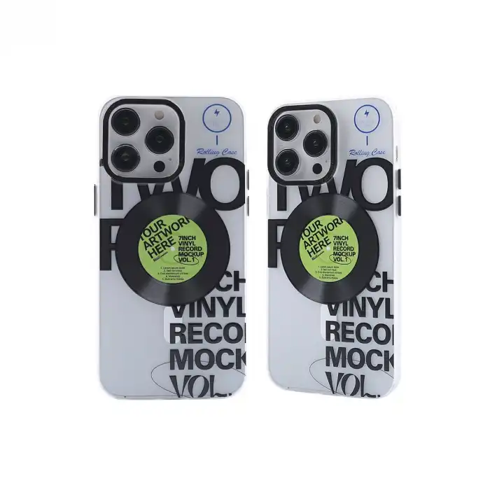 Apple İphone 14 Pro Kılıf Apollo Magneticsafe Desenli Kapak - Apollo Şeffaf - 5