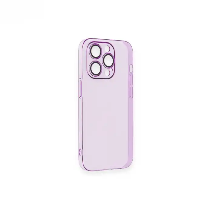 Apple İphone 14 Pro Kılıf Armada Lensli Kapak - Mor