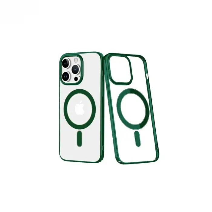 Apple İphone 14 Pro Kılıf Element Magneticsafe Sert Kapak - Köknar Yeşili