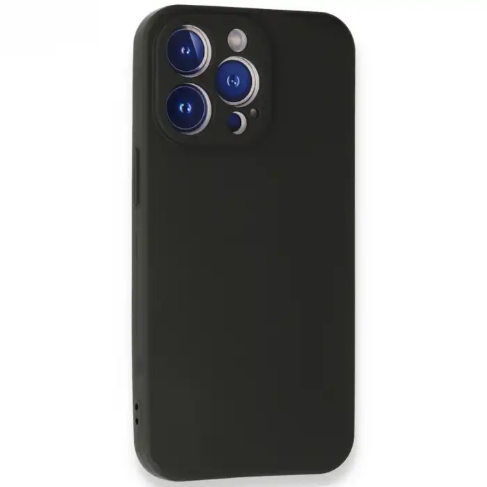 Apple İphone 14 Pro Kılıf First Silikon - Siyah