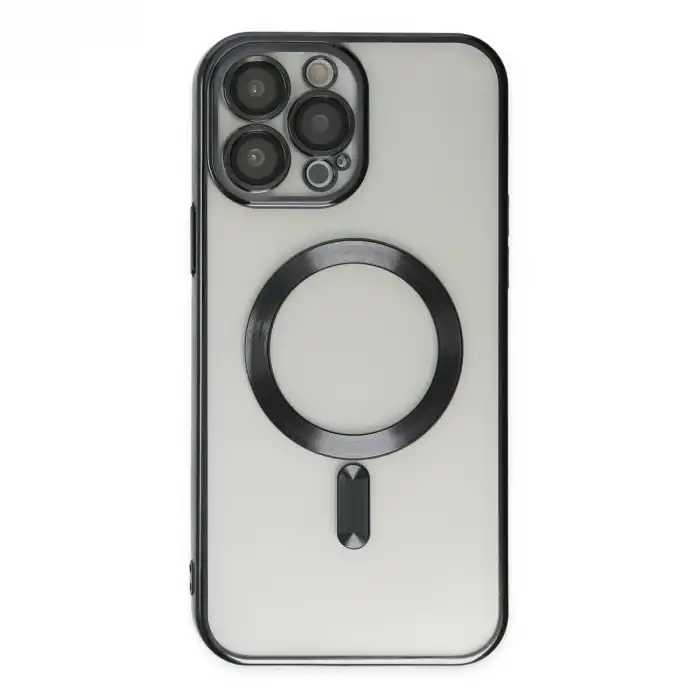 Apple İphone 14 Pro Kılıf Kross Magneticsafe Kapak - Siyah