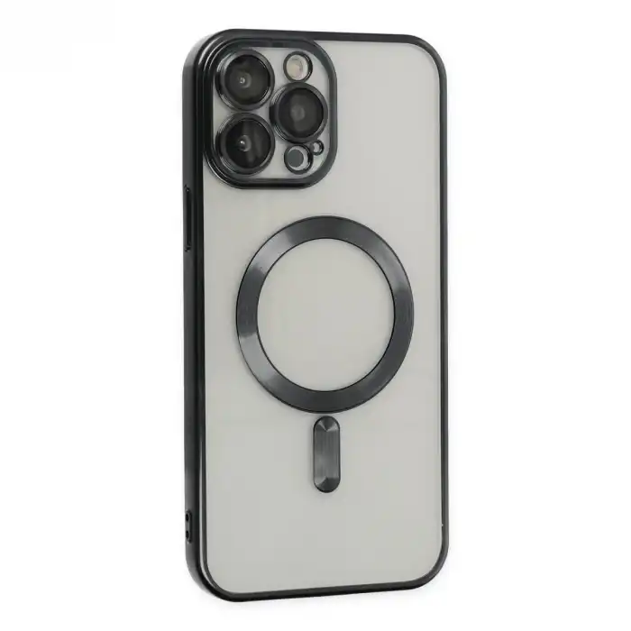 Apple İphone 14 Pro Kılıf Kross Magneticsafe Kapak - Siyah