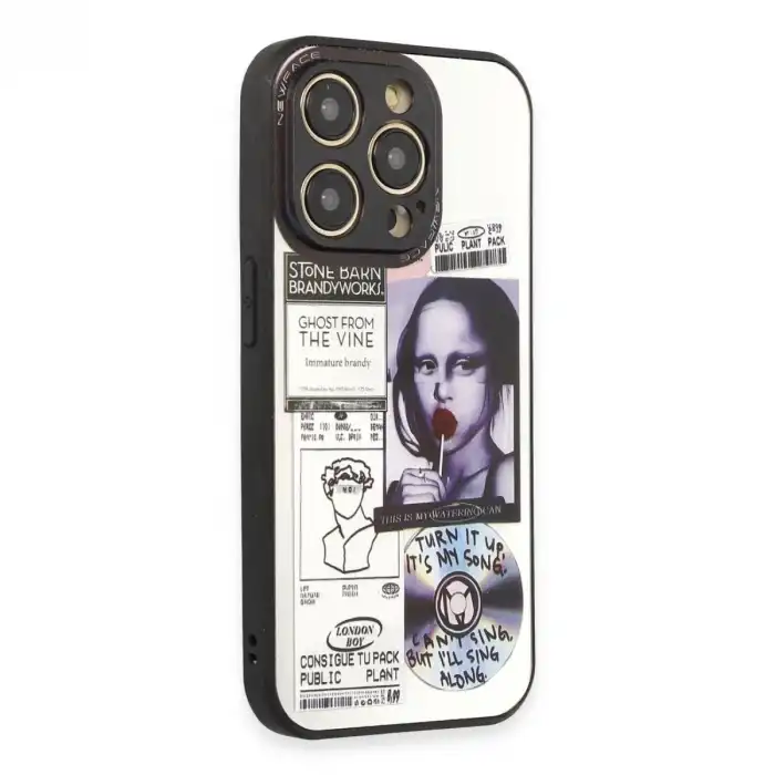Apple İphone 14 Pro Kılıf Mirror Desenli Kapak - Mirror - 2