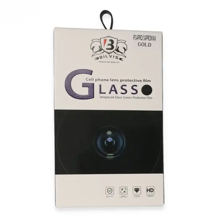 Apple İphone 14 Pro Max Bilvis Titan Kamera Lens - Gold