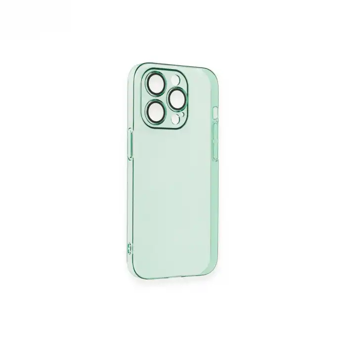Apple İphone 14 Pro Max Kılıf Armada Lensli Kapak - Yeşil