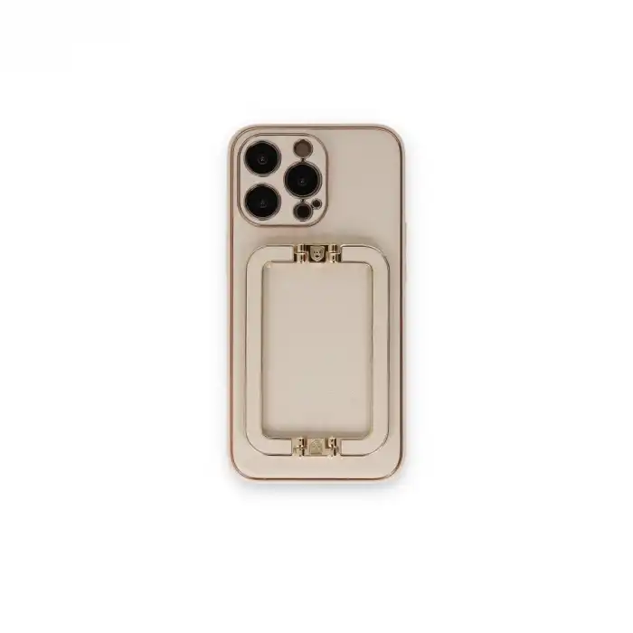 Apple İphone 14 Pro Max Kılıf Coco Elit Kapak - Gold