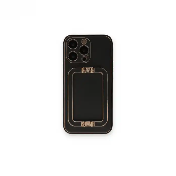 Apple İphone 14 Pro Max Kılıf Coco Elit Kapak - Siyah