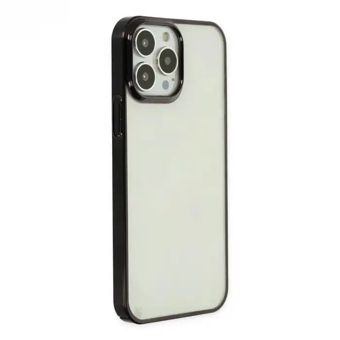 Apple İphone 14 Pro Max Kılıf Element Silikon - Siyah