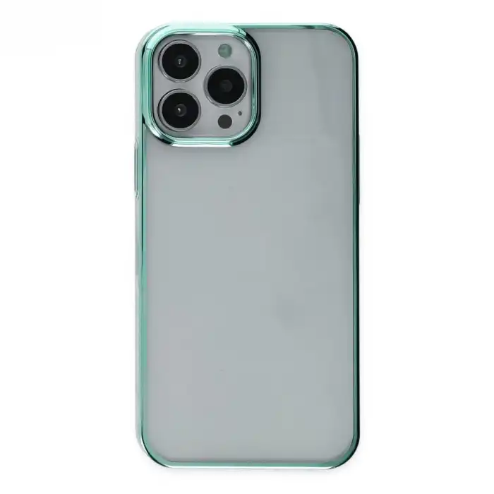 Apple İphone 14 Pro Max Kılıf Element Silikon - Yeşil