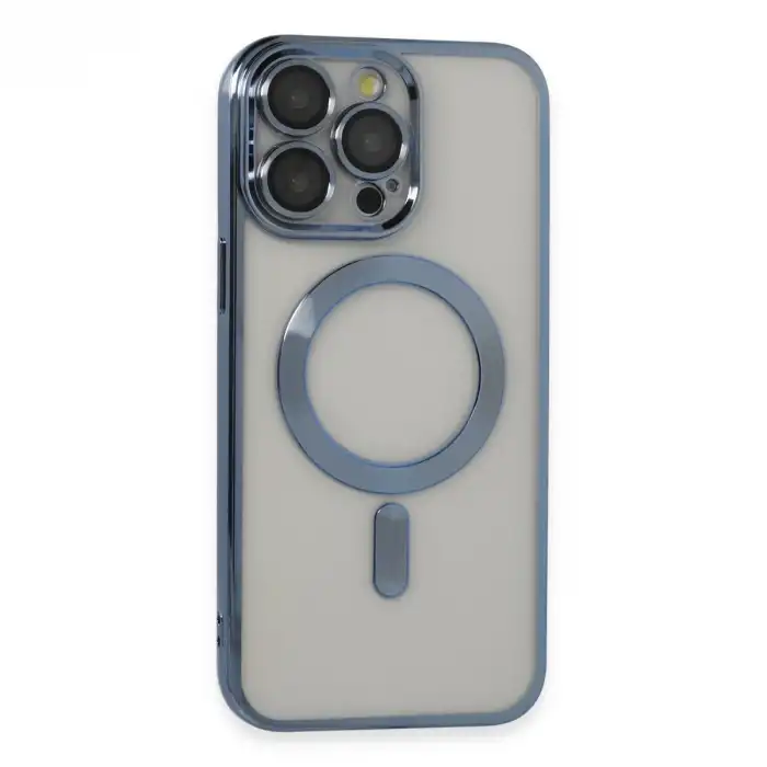 Apple İphone 14 Pro Max Kılıf Kross Magneticsafe Kapak - Sierra Blue