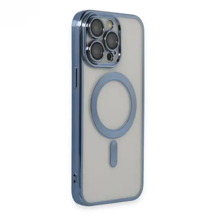 Apple İphone 14 Pro Max Kılıf Kross Magneticsafe Kapak - Sierra Blue