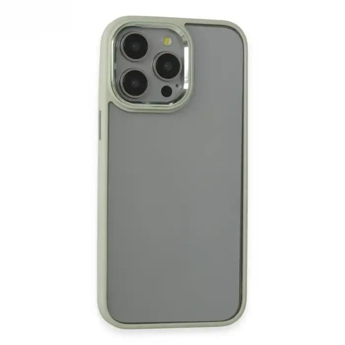 Apple İphone 14 Pro Max Kılıf Power Silikon - Yeşil