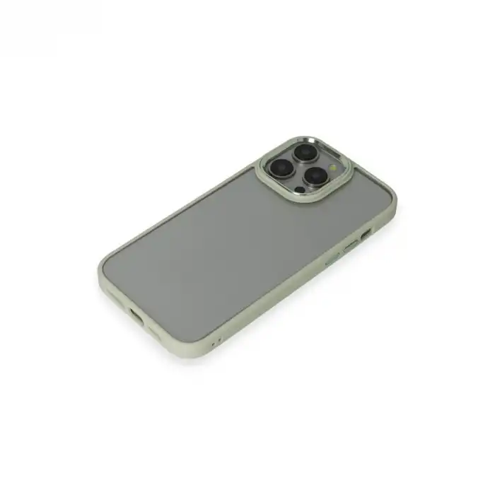 Apple İphone 14 Pro Max Kılıf Power Silikon - Yeşil