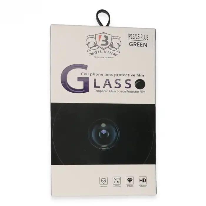 Apple İphone 15 Bilvis Titan Kamera Lens - Yeşil