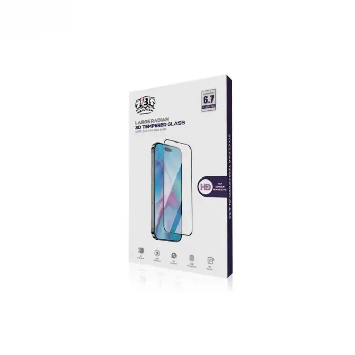 Apple İphone 15 Pro Bilvis 0.18mm Plus Cam Ekran Koruyucu