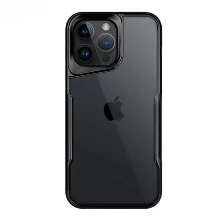 Apple İphone 15 Pro Kılıf Boyi Silikon Kapak - Siyah
