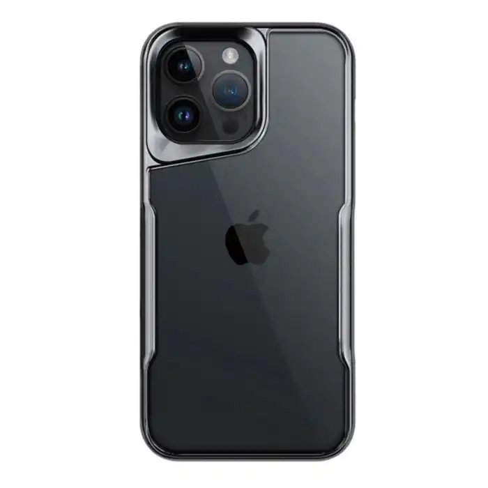 Apple İphone 15 Pro Kılıf Boyi Silikon Kapak - Titan Gri